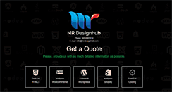 Desktop Screenshot of mrdesignhub.com